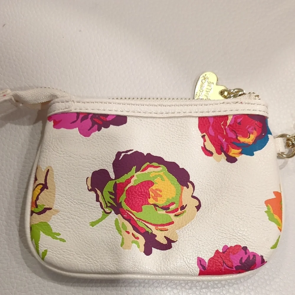 Betsey Johnson Colorful Floral Wristlet - Picture 3 of 5